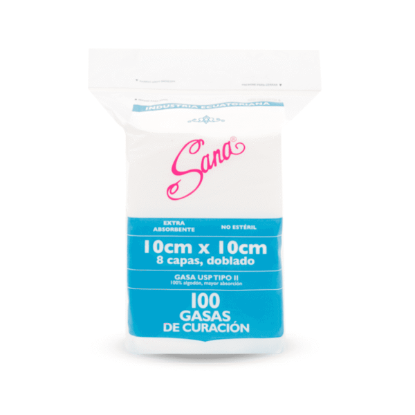 Gasa No Estéril 10cm X 10cm Funda 100 uds - Imagen 2