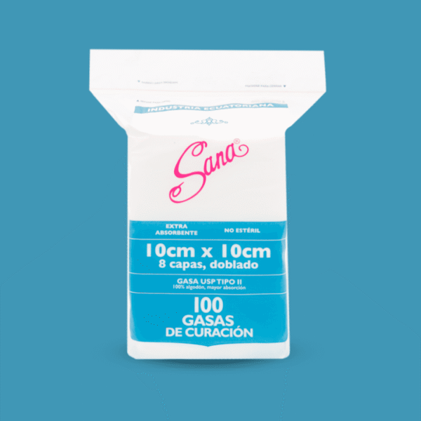 Gasa No Estéril 10cm X 10cm Funda 100 uds