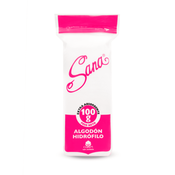 Algodón Hidrófilo 100g Sana - Imagen 2