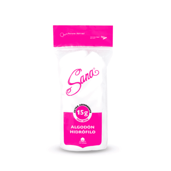 Algodón Hidrófilo 15 g Sana - Imagen 2