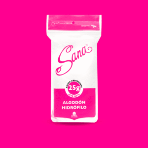 Algodón Hidrófilo 25g Sana