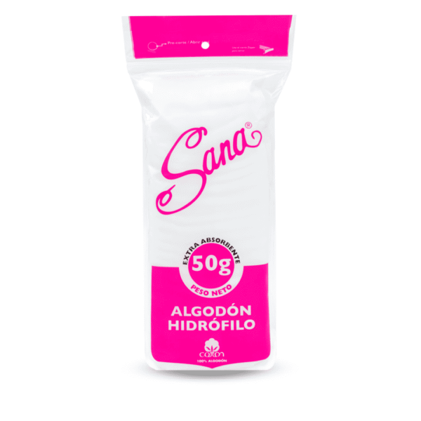 Algodón Hidrófilo 50 g Sana - Imagen 2