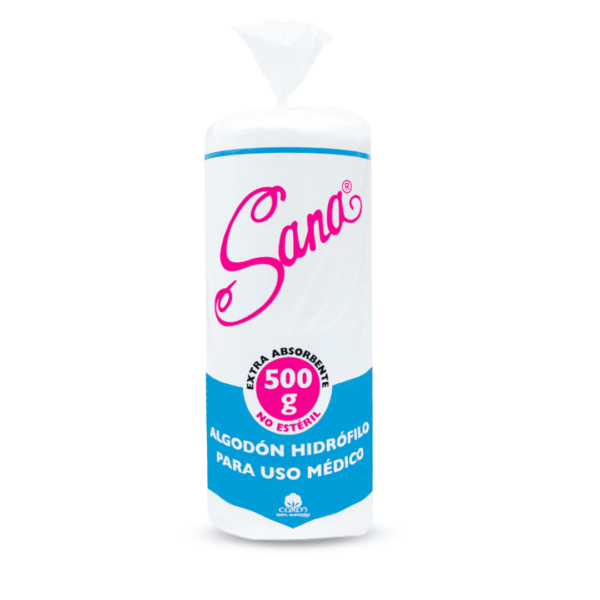 Algodón Hidrófilo 500 g Sana - Imagen 2