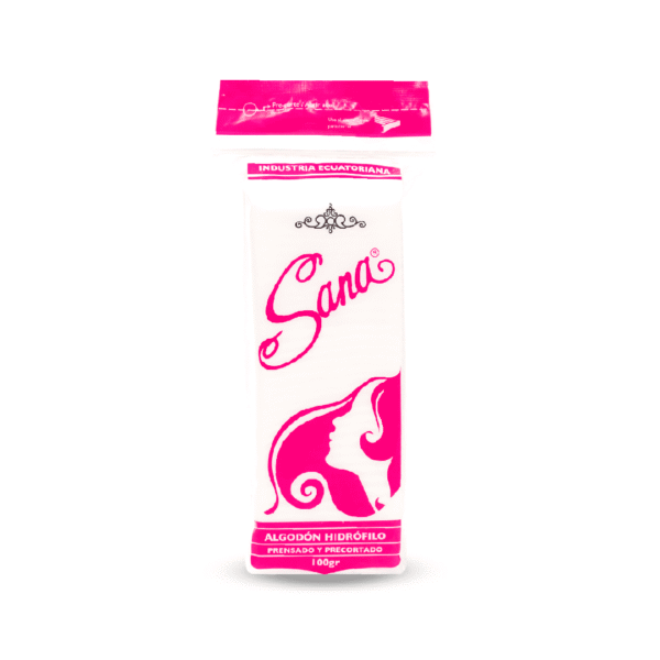 Algodón Hidrófilo 100 g Cosmético Sana - Imagen 2