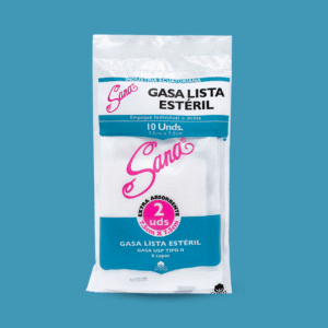 Gasa Lista Doble Estéril 10 uds Sana