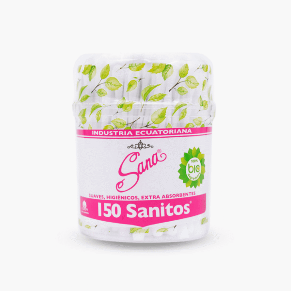 Hisopos Biodegradables 150 uds Sana - Imagen 2