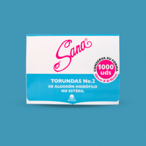 Torundas Dentales No. 2 1000 uds