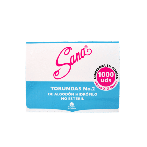 Torundas Dentales No. 2 1000 uds - Imagen 2